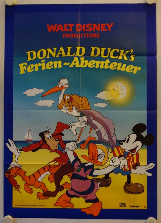 German Shorts Program 1953 re-release german movie poster